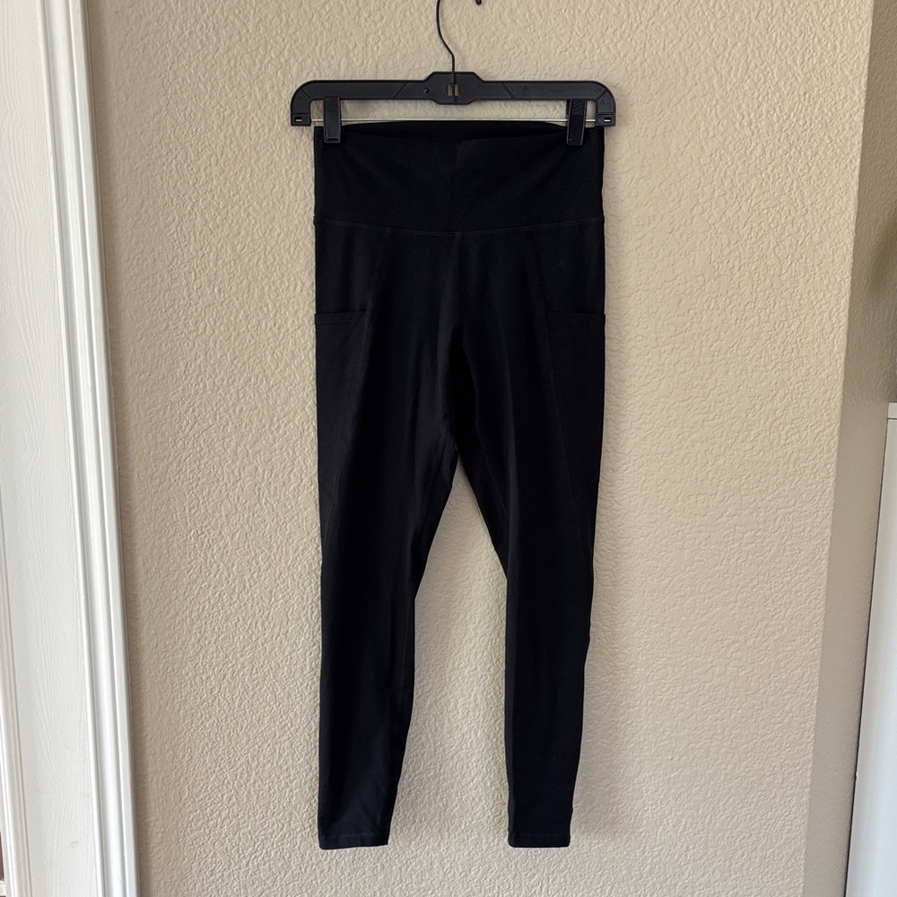 FLEO Reverie 25” Women's Black High-Waisted Leggings size M